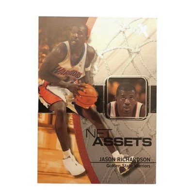 Jason Richardson 2003-04 Fleer EX activos netos #2NA Golden State Warriors Foto 1 de 2