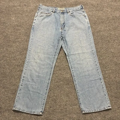 Indigo Palms Mens Straight Jeans Size 38x30 Blue Denim Classic Fit Mid Rise - Image 1 of 4