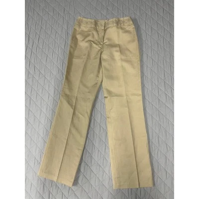 Sigrid Olsen Mujer 4 Pantalones Forrados Modernista | 00 Cintura Bordada Plateada Foto 1 de 4