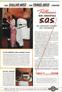 Pullman 1938: New Convertible SOS Vintage Print Ad - Bild 1 von 1