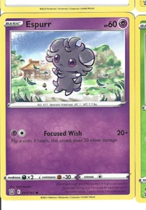 ESPURR - 60/163 - Pokémon Espada y Escudo - Estilos de Batalla - (o) - Imagen 1 de 1