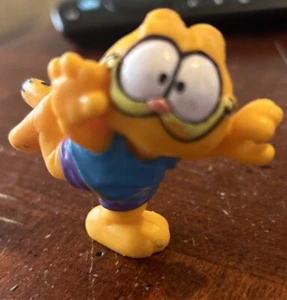Garfield McDonalds Toy Figure Vintage 1981 Happy Meal Classic Animation - Picture 1 of 1