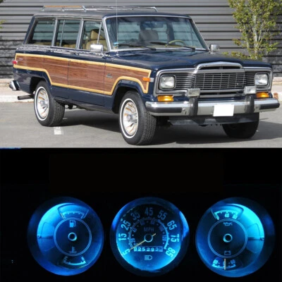 Gauge Cluster LED Dashboard Bulbs Ice Blue For Jeep 1973-1985 Wagoneer J10 J20 - Image 1 of 4