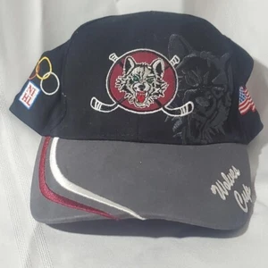 Chicago Wolves 2013 NIHL Champions Cup Hat 100% Cotton Adjustable - Picture 1 of 4