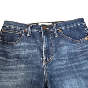 Jeans Madewell donna taglia 27 blu jeans 10" vita alta skinny jeans denimcore - Foto 1 di 8