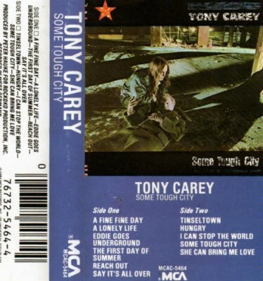 Tony Carey - Some Tough City (Cass, Album) (Very Good Plus (VG+)) - 2621242395 - Image 1 of 4