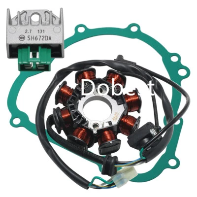 Estator + rectificador + junta para Kawasaki KLX140 21003-0066 21066-0029 KLX140L Foto 1 de 4