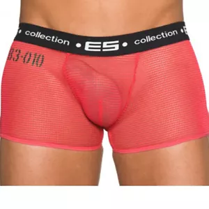 Boxer Slip Unterhosen Panty Sportline Netzboxer 472 ES Collection Rot S / 4 - Bild 1 von 5