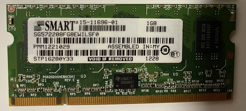 15-11696-01 1GB Memory Spare For Cisco RSP720 MSFC4 - Image 1 of 1