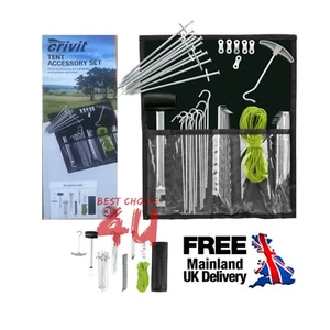 Crivit Tent Accessory Set - For Camping And Outdoor Activities. 50 piece set - Picture 1 of 5