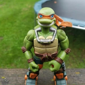 Modellino Michaelangelo Teenage mutant TMNT 2007 tartarughe ninja robot gambe - Foto 1 di 9