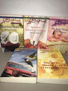Debra Clopton - Lot of 5 Love Inspired Inspirational Romance Books - Bild 1 von 7