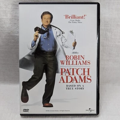 PATCH ADAMS (DVD Movie 1999 Full Frame) Robin Williams - Image 1 of 4