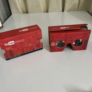 Official Google YouTube Spaces Cardboard From Promotional Event - Picture 1 of 9