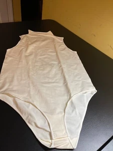 Neu ohne Etikett Skims Damen ärmellos Stehkragen Body Top beige Größe 2X/3X W13 - Bild 1 von 3