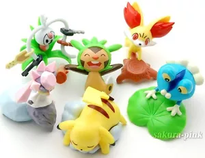 Complete Set Pokemon the Movie XY Choinose Figures Promo Authentic Japan Limited - Picture 1 of 10