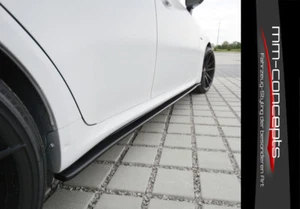 CUP faldones laterales accesorios NEGRO para Lexus IS MK2 faldones listones faldones  - Imagen 1 de 10