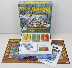 Red Herring Game by University Games 2016 Word Definition Party 100% Complete - Imagen 1 de 5