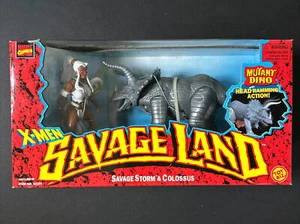Toy Biz Marvel X-Men Savage Land Savage Storm & Colossus Action Figure MIB - Picture 1 of 6