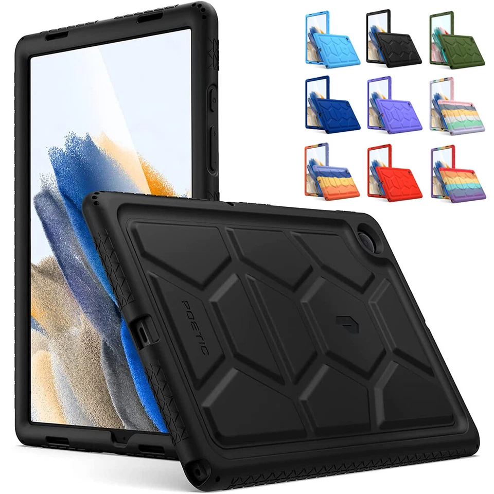 Heavy Duty Case For Galaxy Tab A9 A8 10.5 A7 A7 Lite Tablet Silicone Soft Cover - Image 1 of 4