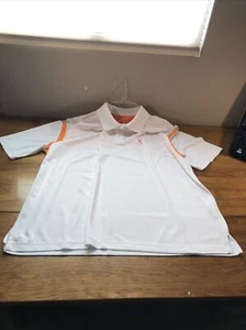 Men's BROWNING White Fabric Polo Shirt Size XL - Picture 1 of 3