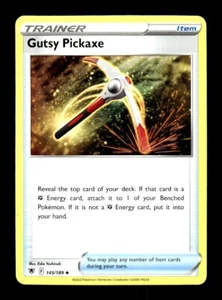Pokemon Astral Radiance GUTSY PICKAXE 145/189 - Picture 1 of 1