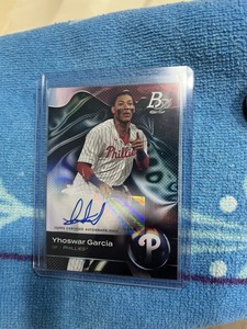 2023 Bowman Platinum Auto Yhoswar Garcia