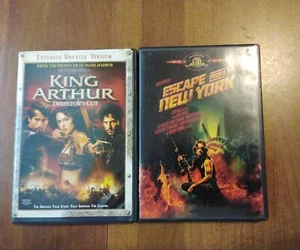 KING ARTHUR & ESCAPE FROM NEW YORK  2-DVD BUNDLE NO SLIPCOVERS Used  - Picture 1 of 1