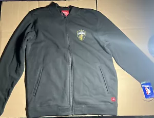 Cleveland Cavaliers schwarze Jacke mit Reißverschluss Größe M Herren - Bild 1 von 3