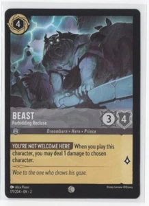 Disney Lorcana Floodborn Beast 171/204 común sin lámina - Imagen 1 de 2