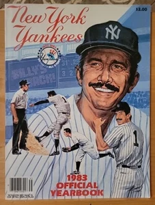 1983 NEW YORK YANKEES Yearbook Billy Martin Rookie Don Mattingly 46 W/Post Cards - Picture 1 of 3