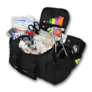 Compact First Responder Stocked Trauma Bag w Fill Kit B - Picture 1 of 8
