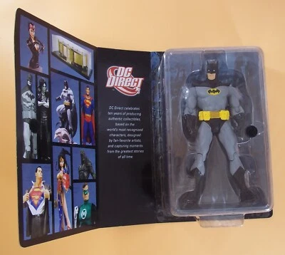 Figura exclusiva DC Direct Batman 10 aniversario San Diego Comic Con 2008. Nuevo en caja Foto 1 de 4