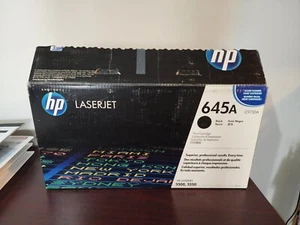 Cartucho de impresión de tóner negro original nuevo HP LaserJet 645a (C9730A) - Imagen 1 de 6