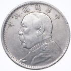20 Cents 1914 Yuan Shikai, China Silver