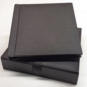 8x8 Photo Album with Box - 5 pages/10 prints - Bordered pages - Picture 1 of 5