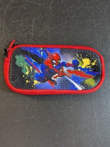 Marvel Superheroes Spider-Man Pencil Case Zip Eye Glasses Case Spiderman - Picture 1 of 9