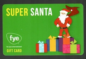 F.Y.E. Super Santa ( 2015 ) Gift Card ( $0 ) - Picture 1 of 2
