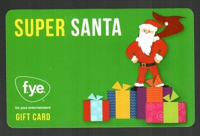 F.Y.E. Super Santa ( 2015 ) Gift Card ( $0 ) - Image 1 of 2