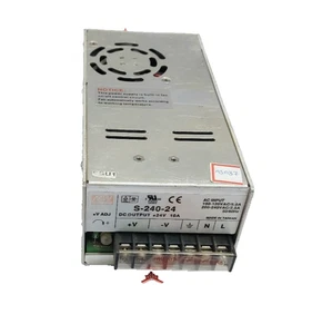 FUENTE DE ALIMENTACIÓN CONMUTADA MEDIA WELL S-240-24 (ENVÍO GRATUITO) - Imagen 1 de 3