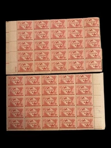 Stamp US Postage 6c 6 Cent Sheet of 50 Stamps Air Mail Progress 50th Anniversary - Picture 1 of 3