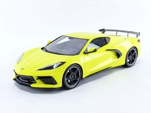TOP SPEED 1/18 Chevrolet Corvette Stingray 2020 Accelerate Yellow - Picture 1 of 7