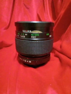 (118) Vntg Vivitar Manual 55mm f/2.8 Macro Lens Screw Mount Fits Yashica Camera - Image 1 of 4
