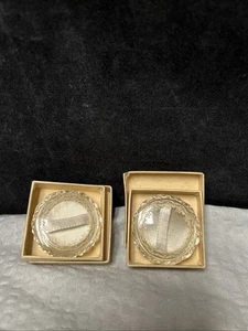 Soportes de presentación de anillos vintage transparentes Lucite MCM - Imagen 1 de 12