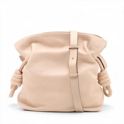 Loewe Flamenco Knot Leather Shoulder bag Beige - Image 1 of 4
