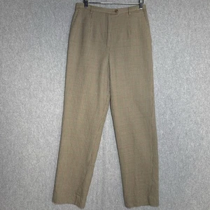 Pendleton Hose Damen Größe 6 Schurwolle Anzughose hohe Taille Hahnentritt - Bild 1 von 9