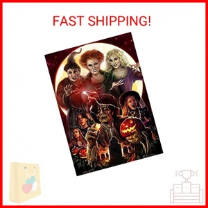 Diamond Painting Kits for Adults,Diamond Art Halloween HD Canvas DIY 5D Full Dri - Picture 1 of 2
