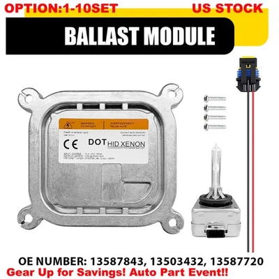 Módulo de unidad de control de lastre de xenón D3S HID para Chevrolet Traverse 2018 2019-2020 Foto 1 de 4