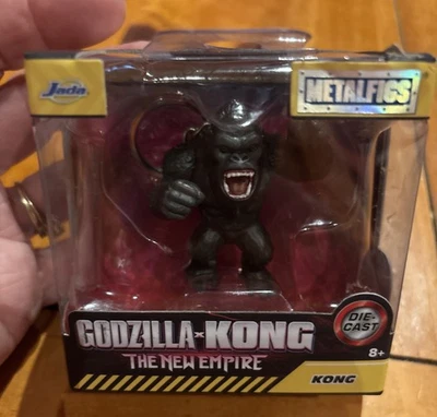 Godzilla X Kong The New Empire Kong Jada Metalfigs Llavero Juguete 2024 Nuevo Foto 1 de 4