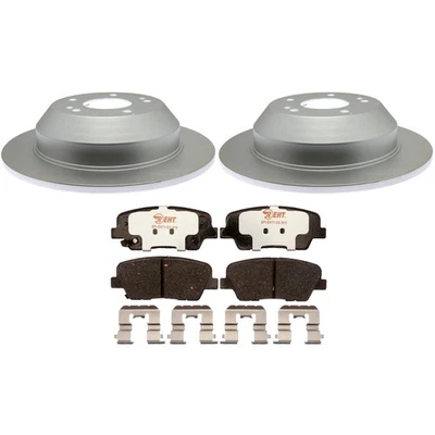 KIT-210513-974 Juego de 2 ruedas traseras de disco y pastillas de freno Raybestos Foto 1 de 4